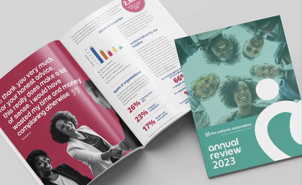 The Patients Association Annual Report.