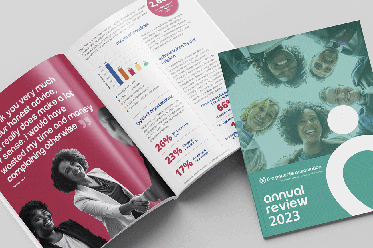 The Patients Association Annual Report.